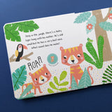 Squawk Squawk In The Noisy Jungle - Children's 12 Button Sound Book