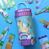 Unicorn Lolly Stick Puzzle – Double-Sided Puzzle Fun