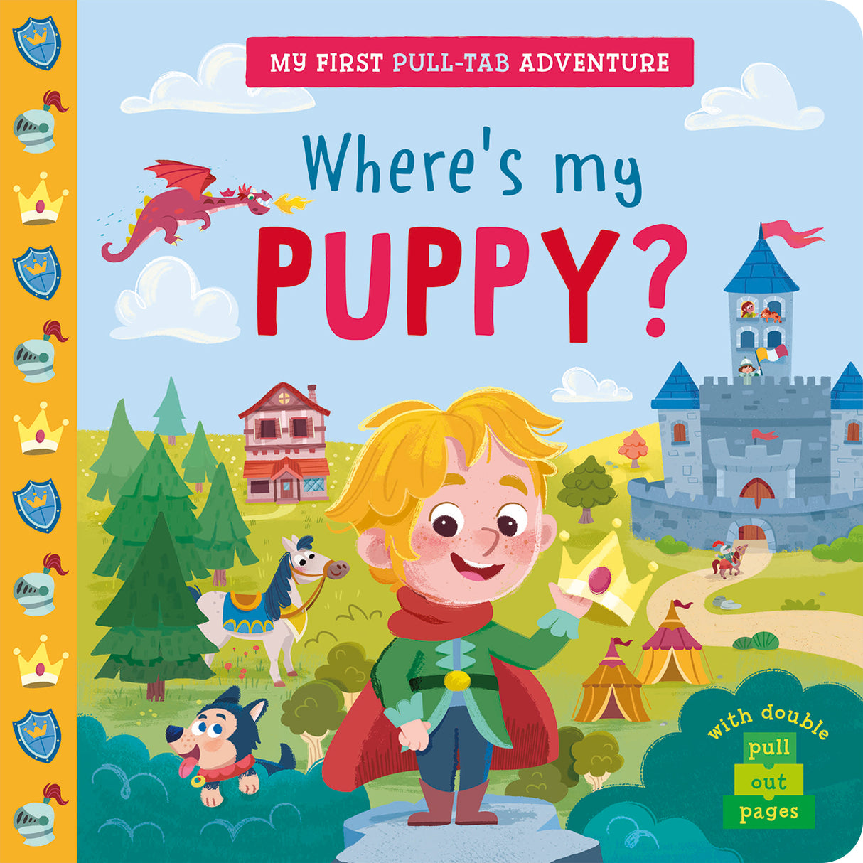 Where’s My Puppy? Children’s Giant Pull-Tab Adventure Book