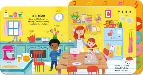 At Home – Children’s Pull-Tab Sound Book