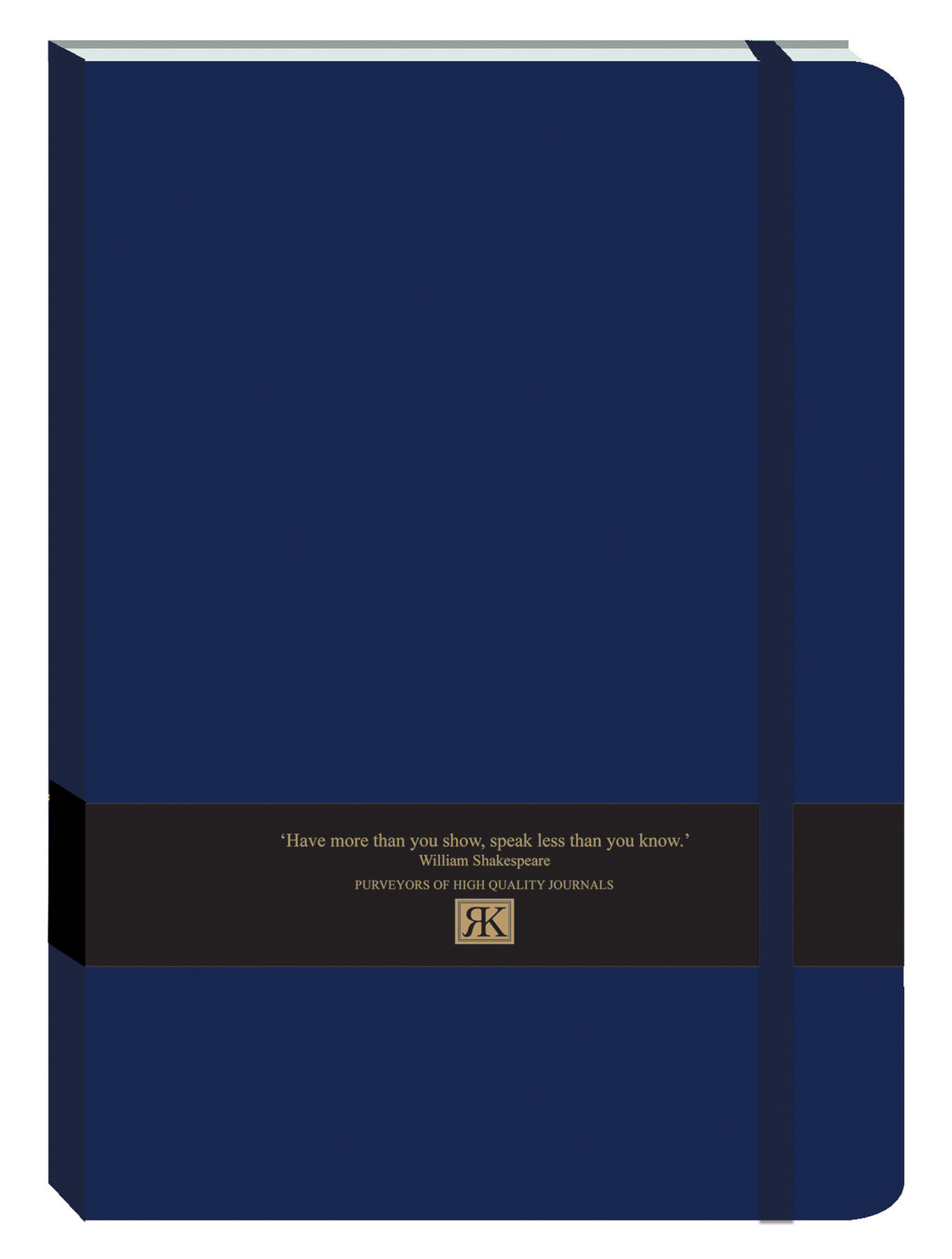 RK Journal Notebook – Midnight Blue B5 Design