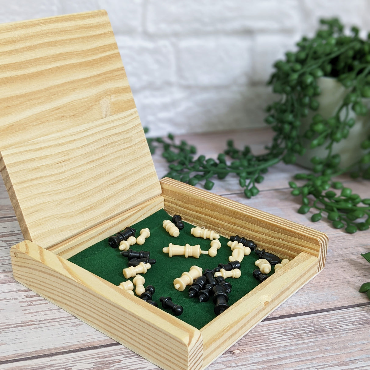 Wooden Mini Chess Game