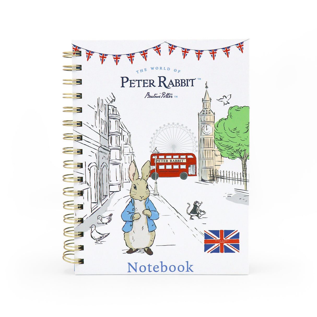 Peter Rabbit A5 Notebook Wired with Dividers – Out & About Design