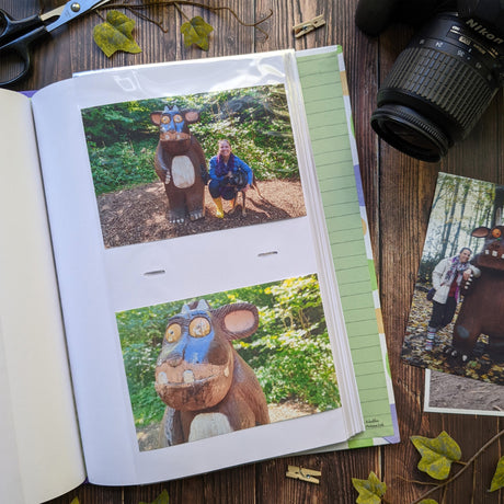 The Gruffalo Portrait Photograph Album in Gift Box - Holds 100 Photographs