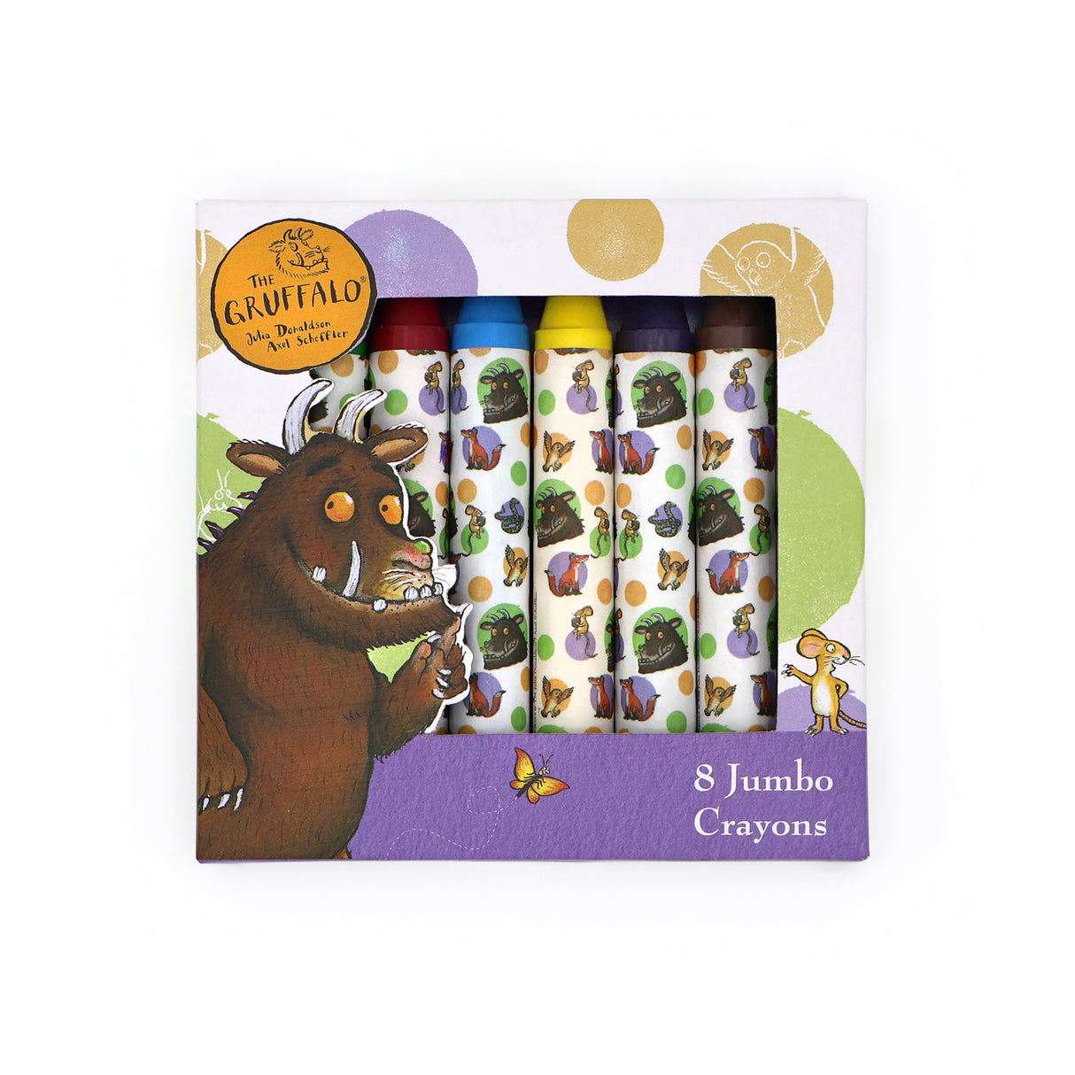 The Gruffalo Set of 8 Jumbo Crayons