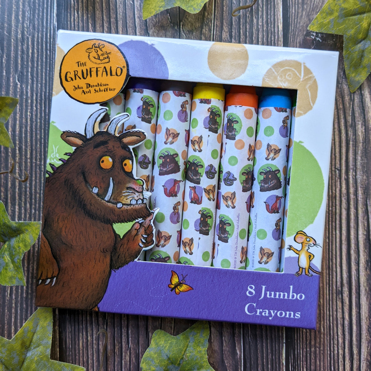 The Gruffalo Set of 8 Jumbo Crayons