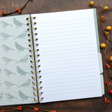 Patricia MacCarthy A5 Notebook With Dividers - Bird Design