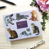 Patricia MacCarthy Notecards and Envelope Set - Cat Design