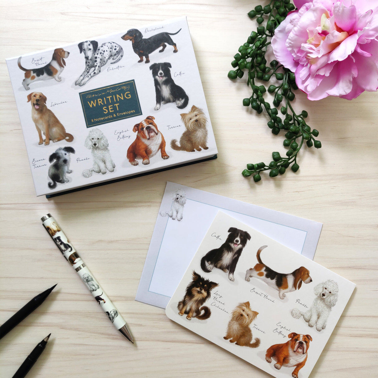 Patricia MacCarthy Dogs Notecards and Envelope Set