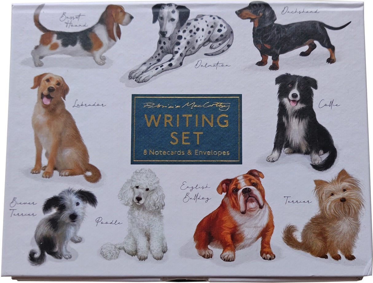 Patricia MacCarthy Dogs Notecards and Envelope Set