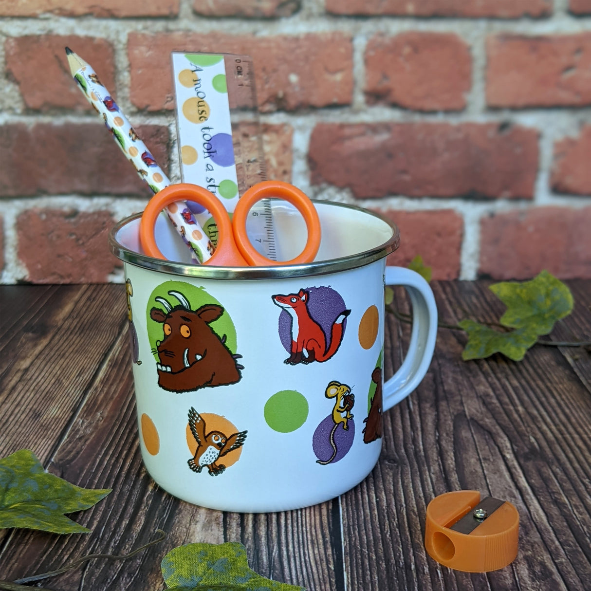 The Gruffalo Enamel Mug