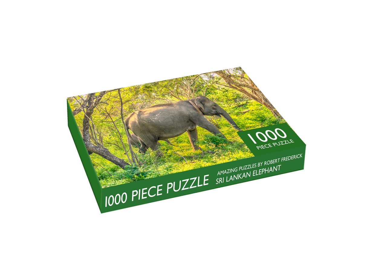 Sri Lankan Elephant - 1000 Piece Puzzle