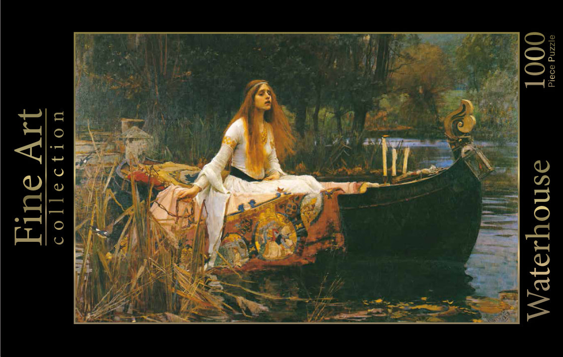 Waterhouse Lady of Shalott - 1000 Piece Puzzle