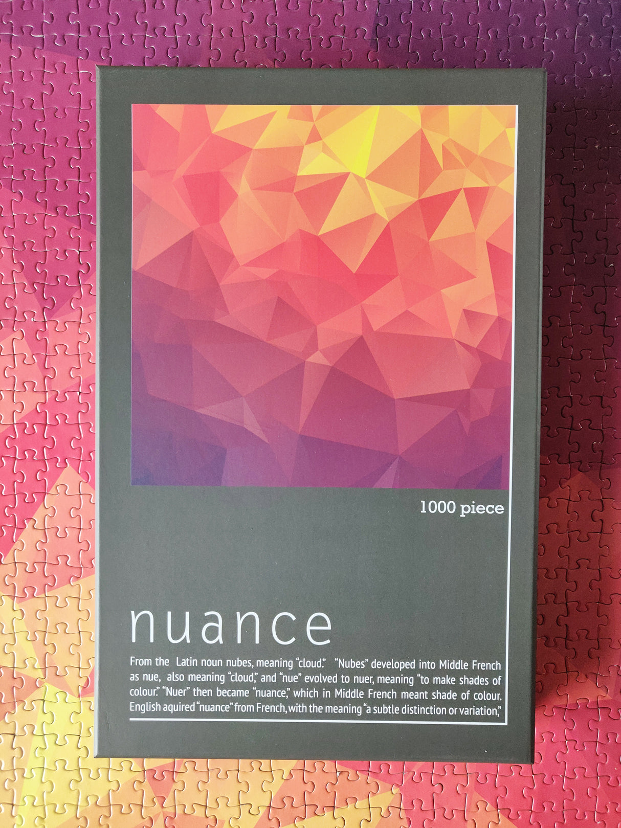 Nuance Triangles - 1000 Piece Puzzle