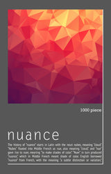 Nuance Triangles - 1000 Piece Puzzle