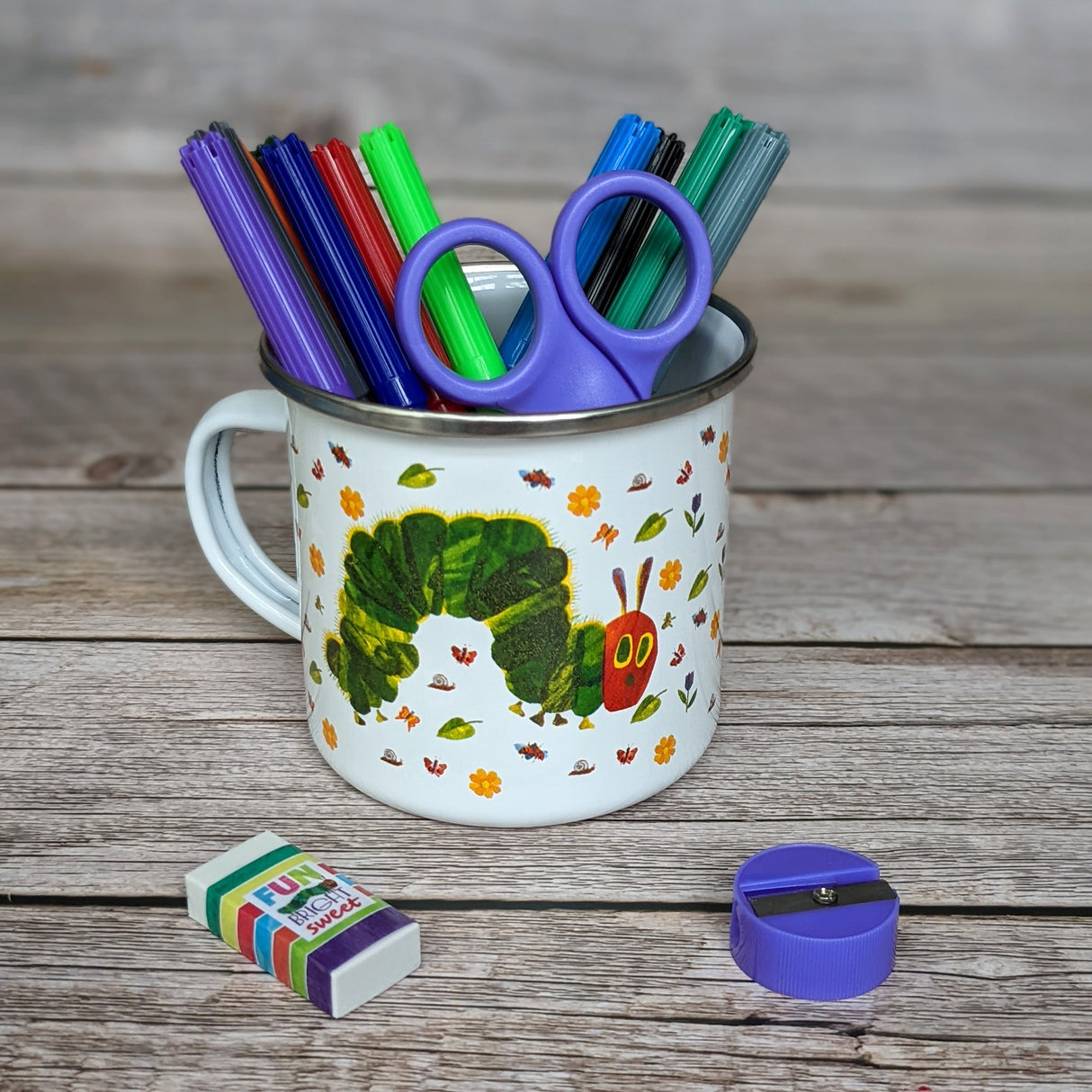 Very Hungry Caterpillar Enamel Mug