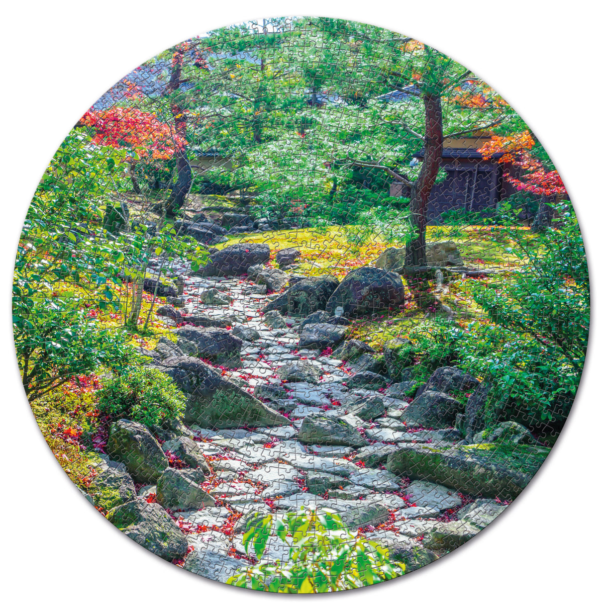 Plant Garden - Circular 1000 Piece Puzzle