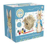 Peter Rabbit Paint Your Own Bird House - Children's Craft Kit with Paints