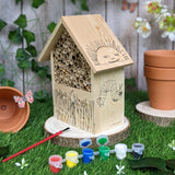 The Very Hungry Caterpillar Paint Your Own Bug Hotel - Children's Craft Kit