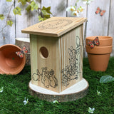 Peter Rabbit Nesting Bird House – Watch Birds Nest and Feed