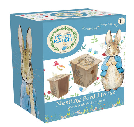 Peter Rabbit Nesting Bird House – Watch Birds Nest and Feed