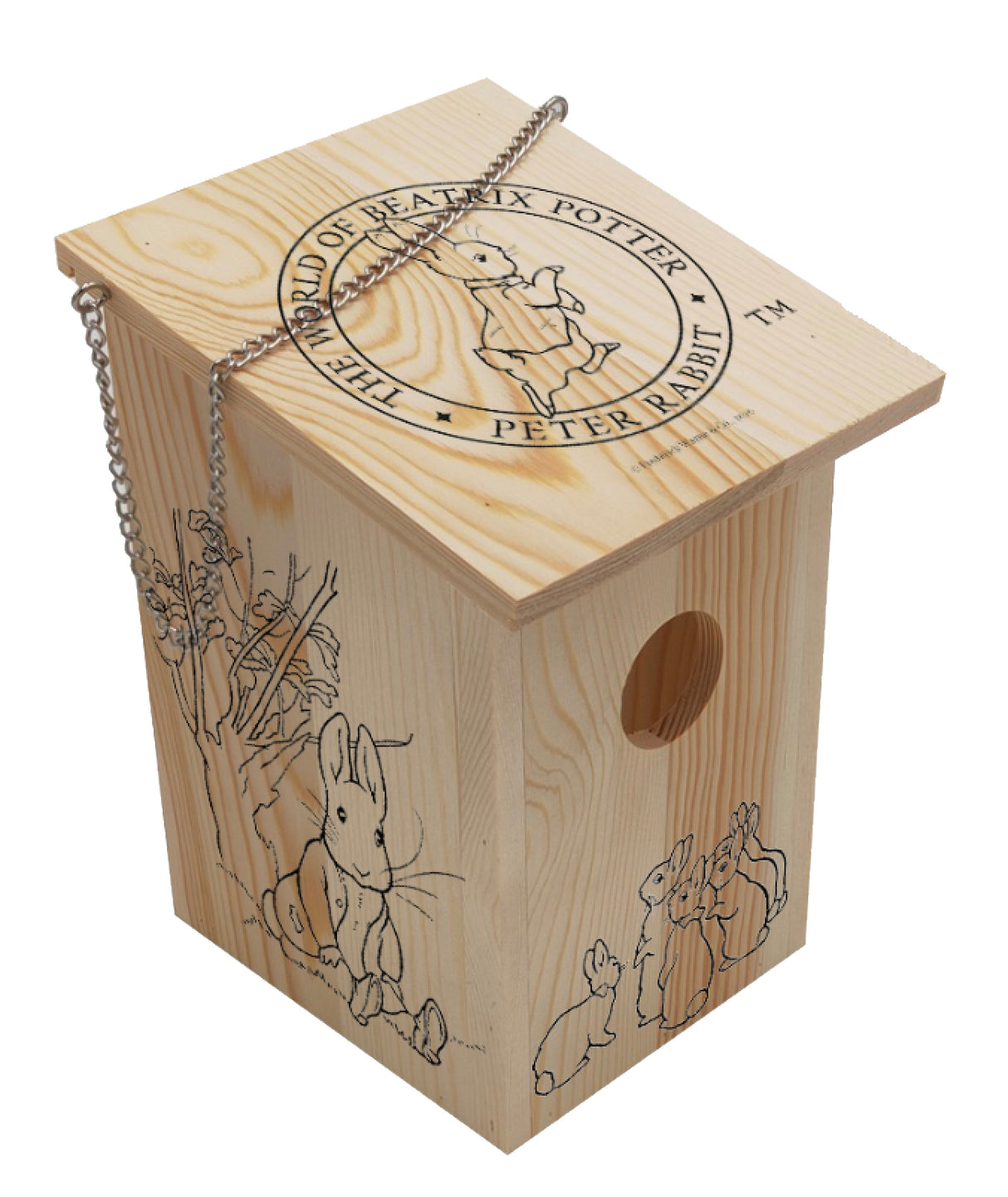 Peter Rabbit Nesting Bird House – Watch Birds Nest and Feed