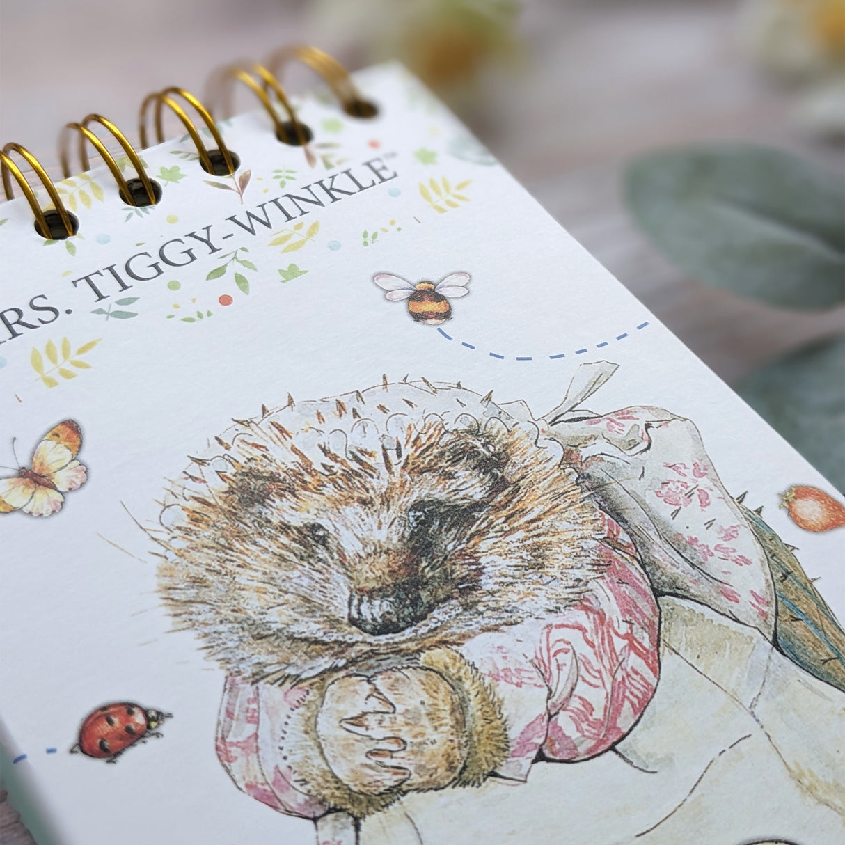 Mrs Tiggy-Winkle Wired Notepad