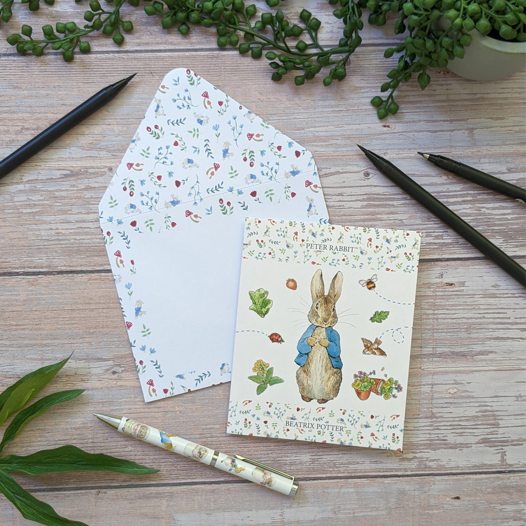 Beatrix Potter Notecards, Envelopes & Pen Set