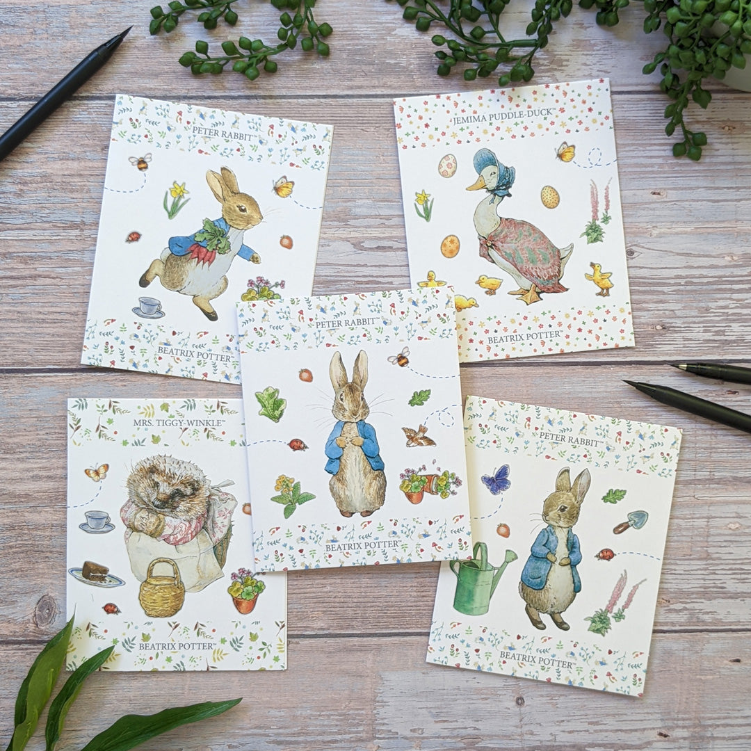 Beatrix Potter Notecards, Envelopes & Pen Set