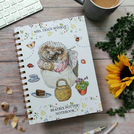 Mrs Tiggy-Winkle A5 Wired Notebook With Dividers