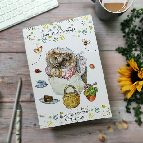 Mrs Tiggy-Winkle Design B5 Notebook