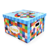 Elmer Patchwork Collapsible Storage Box