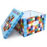 Elmer Patchwork Collapsible Storage Box