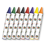 Elmer Set of 8 Jumbo Crayons for Children