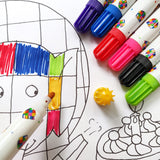 Elmer Set of 8 Jumbo Marker Pens for Children