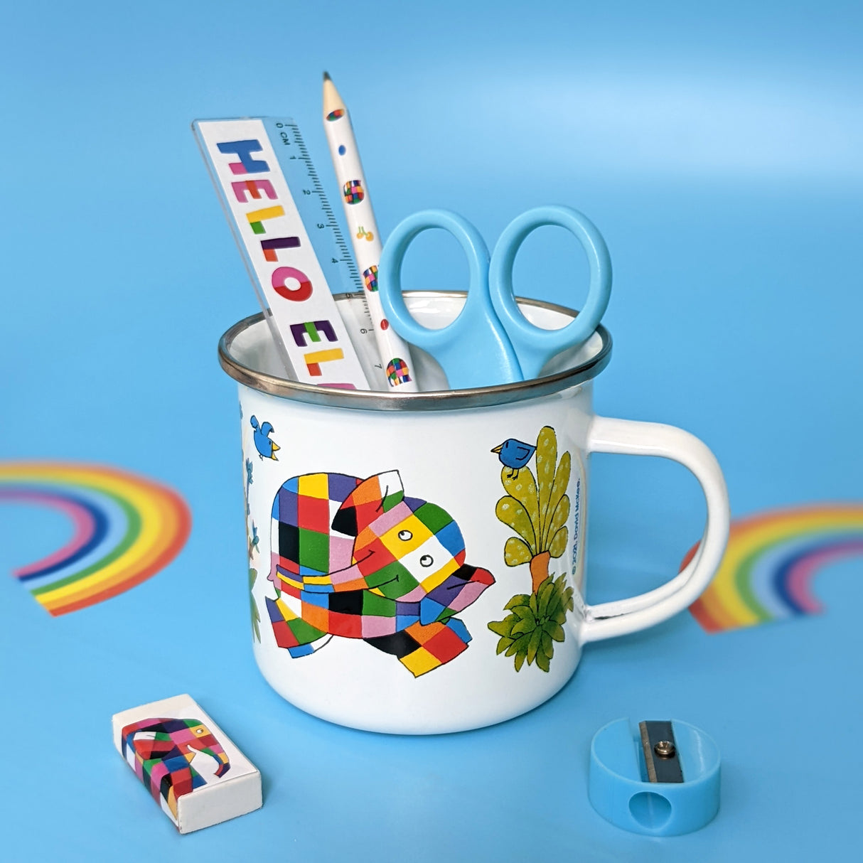 Elmer Enamel Mug