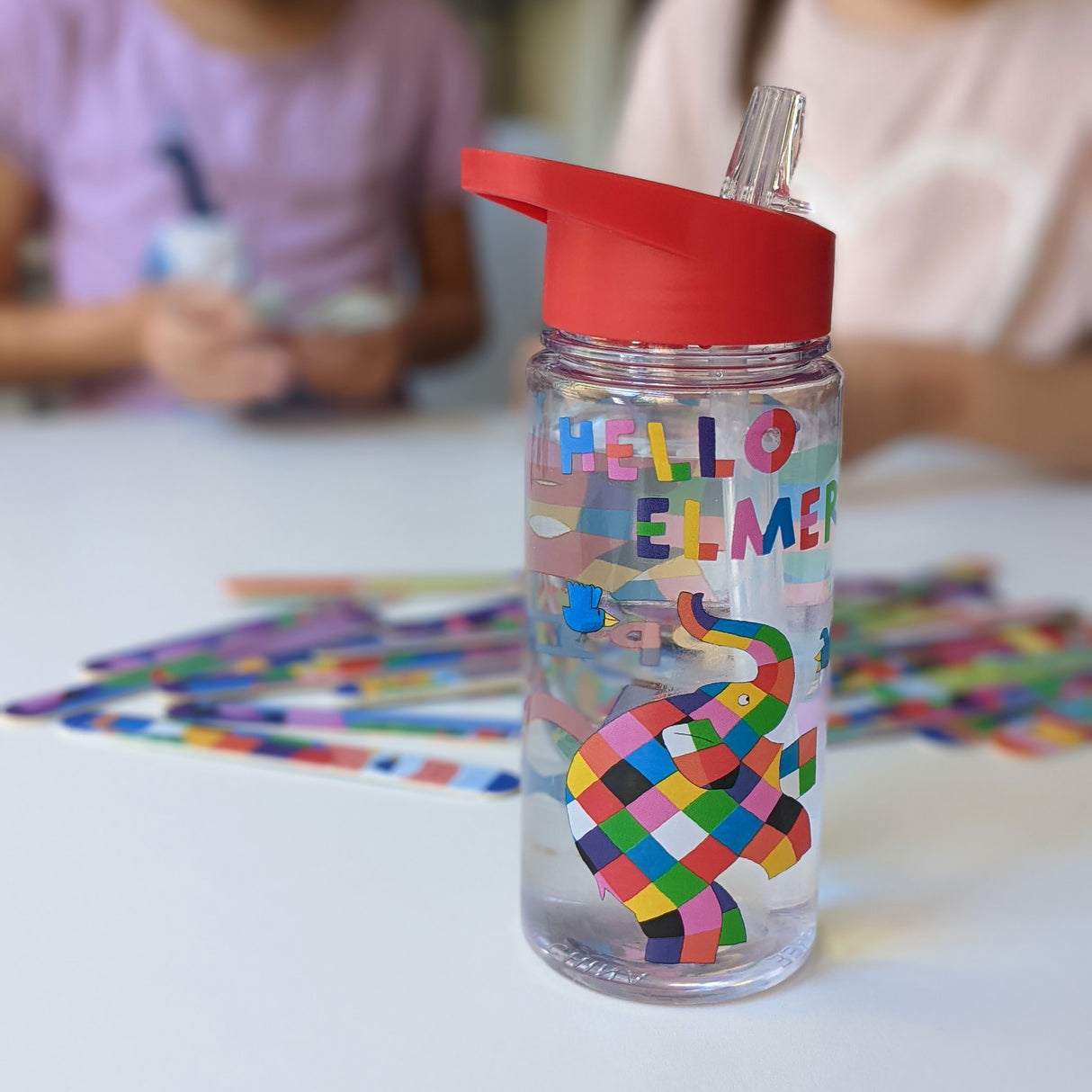 Elmer Children’s Water Bottle - 500ml and BPA Free - Perfect for Young Children