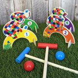 Elmer Children’s Wooden Croquet Set - Fun For All The Family