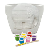 Elmer Paint Your Own Plant Pot - Children's Craft Kit