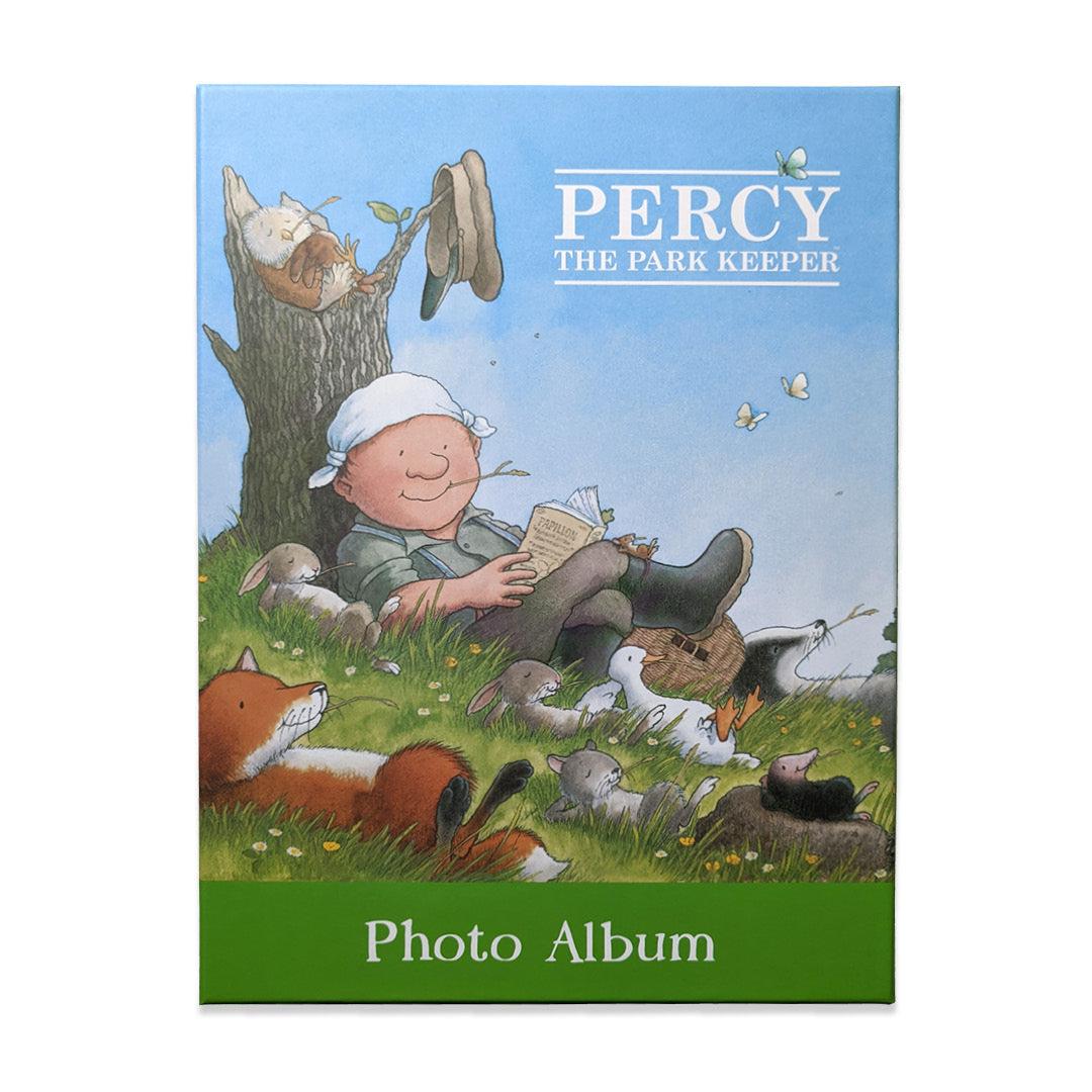 Percy The Park Keeper Portrait Photograph Album in Gift Box - Holds 100 Photographs