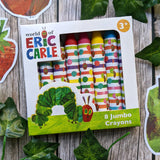 The Very Hungry Caterpillar Set of 8 Jumbo Crayons