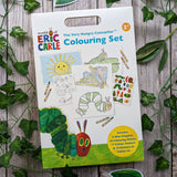 The Very Hungry Caterpillar Children's Colouring Set - Includes Crayons and Stickers