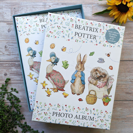 Beatrix Potter Portrait Photograph Album in Gift Box - Holds 100 Photographs