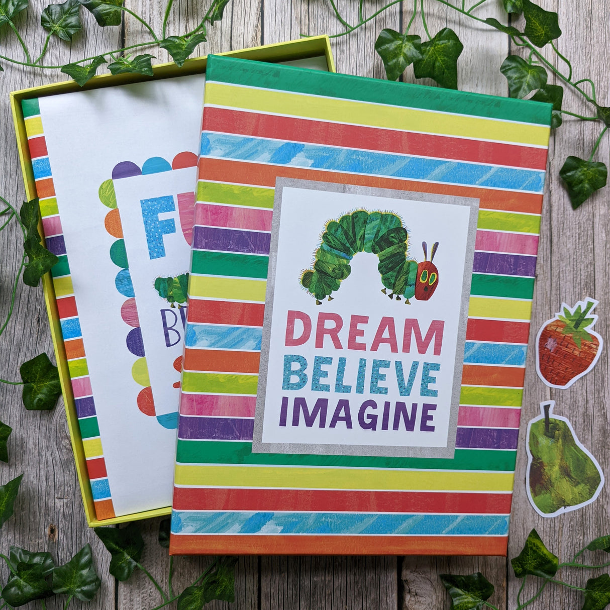 The Very Hungry Caterpillar Portrait Photograph Album in Gift Box - Holds 100 Photographs