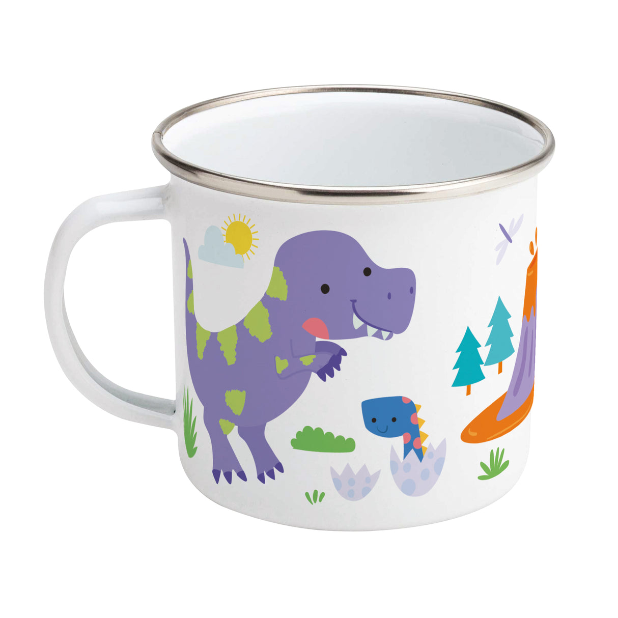 Dinosaurs Enamel Mug