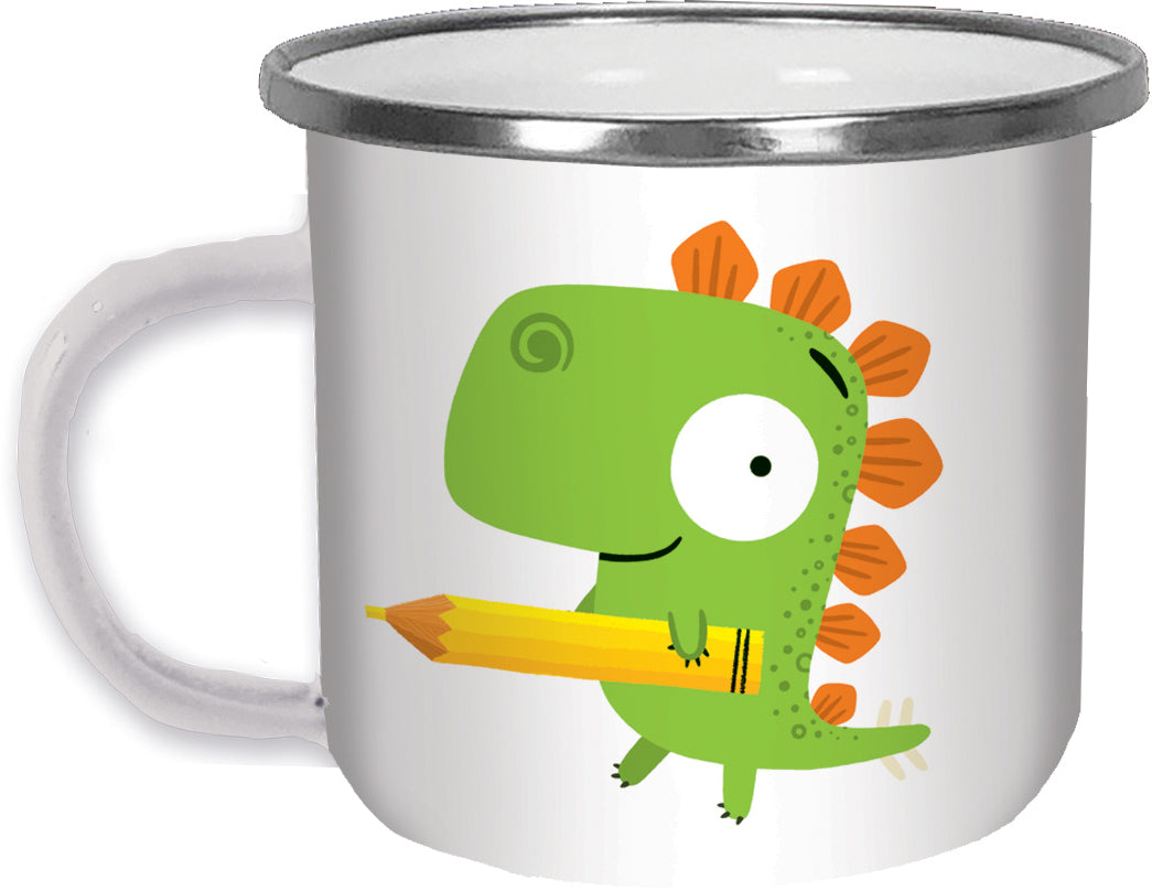 Draw with Rob Enamel Mug