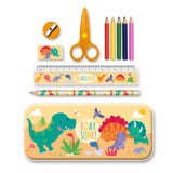 Dinosaurs Children’s Stationery Tin Set - First School Stationery Set For Ages 3 and Upward