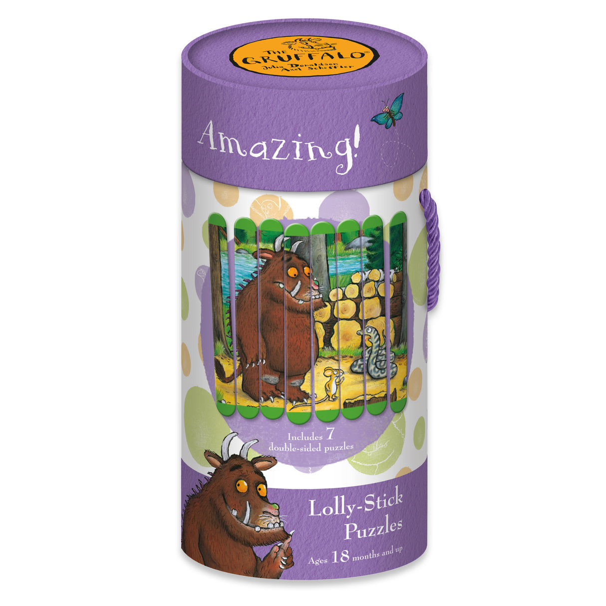 The Gruffalo Lolly Stick Puzzle - Create 5 Double Sided Lolly Stick Scenes