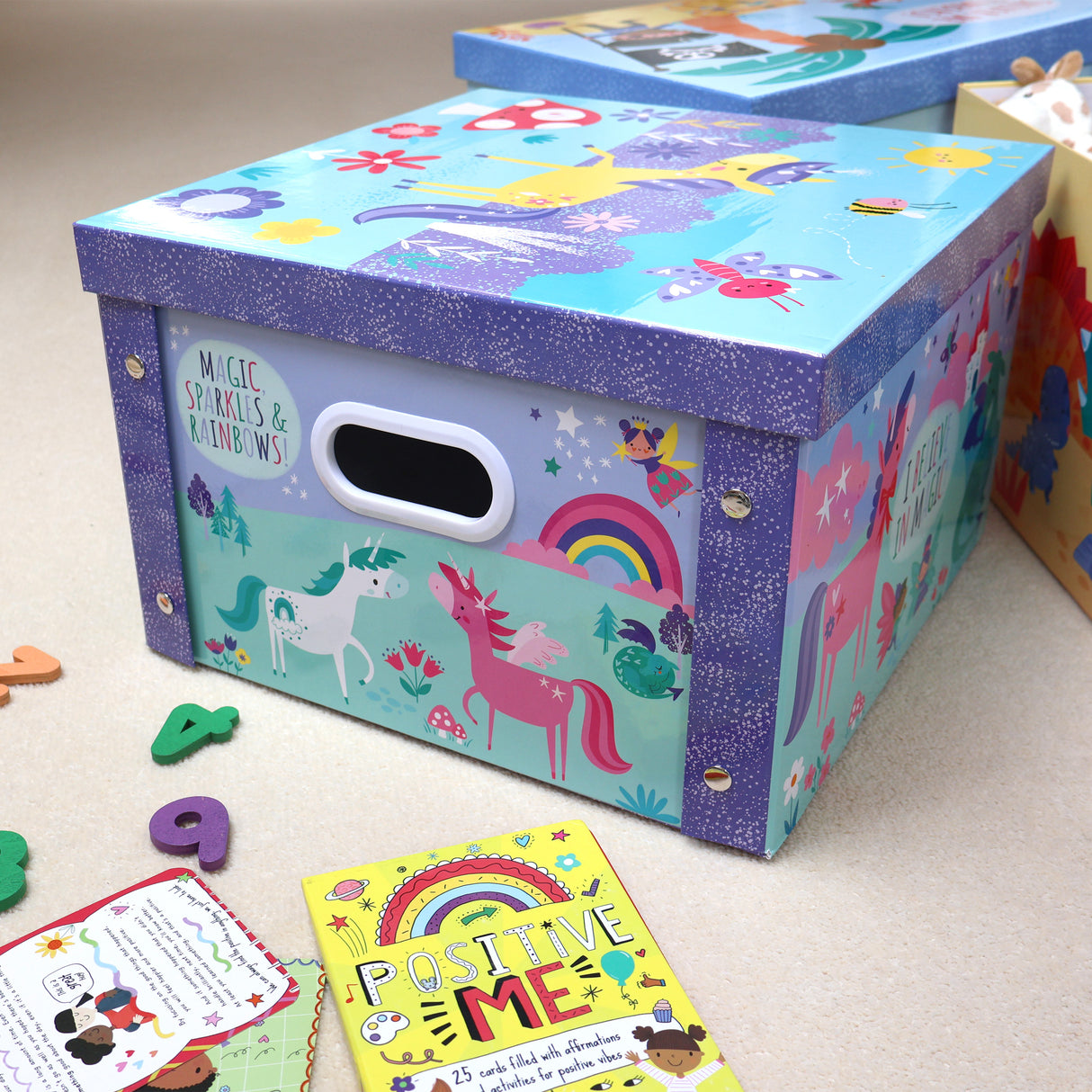 Magical Creatures Collapsible Storage Box