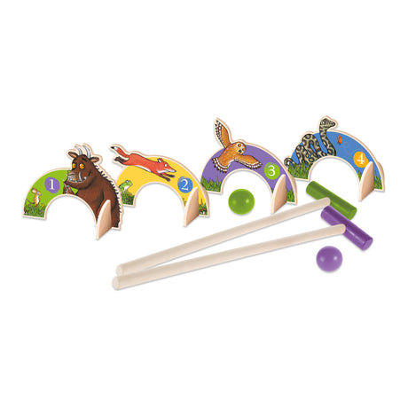 The Gruffalo Children's Wooden Croquet Set - Fun For All The Family